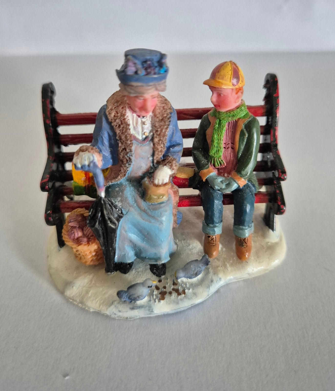 Lemax figuur kerstdorp Feeding the Birds, Diversen, Ophalen, Gebruikt