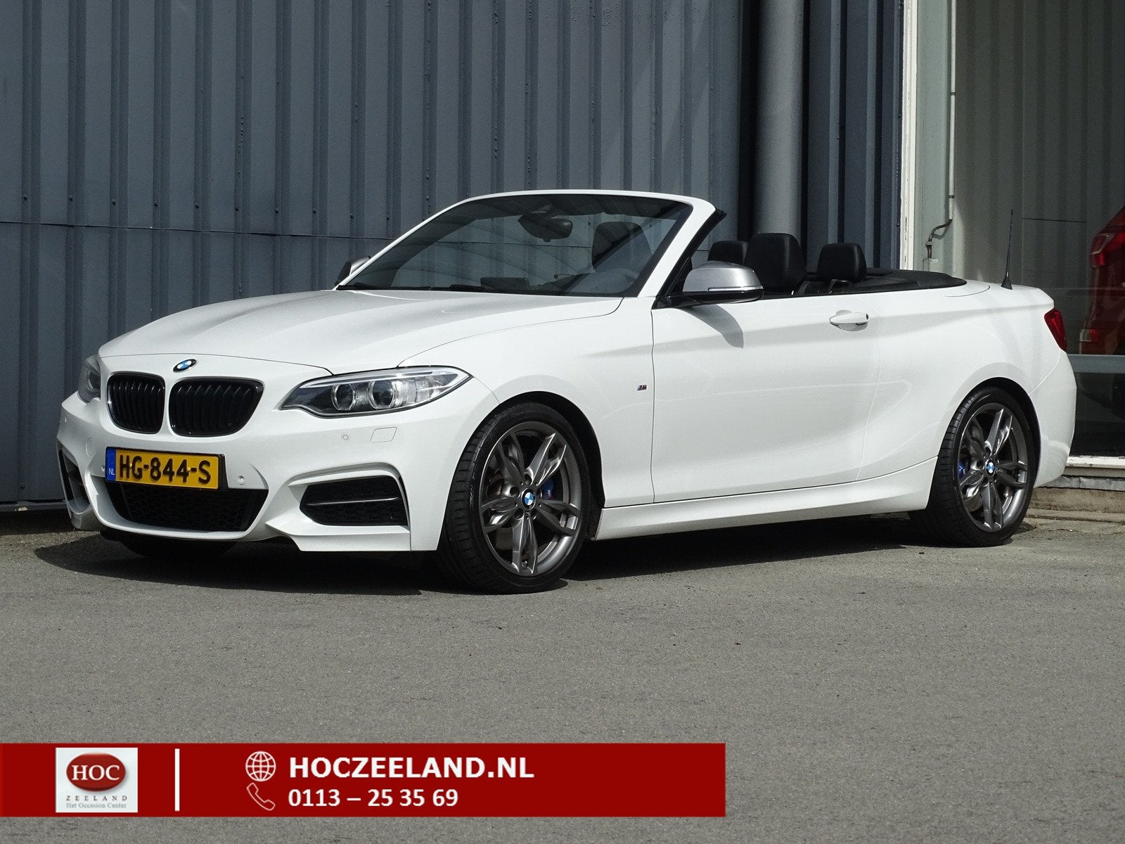 BMW 2 Serie Cabrio M235i High Executive (bj 2014, automaat), Auto's, BMW, Gebruikt, Euro 6, 1595 kg, Cabriolet