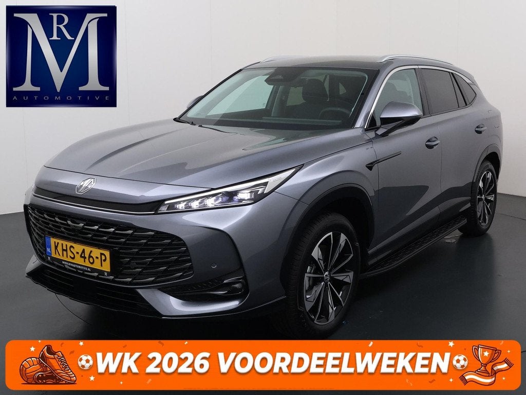 MG HS 1.5 TGDI Luxury PHEV VAN: 39.900,- VOOR: 34.440,- UW W, Auto's, MG, Gebruikt, 4 cilinders, 258 pk, Plug-in hybride