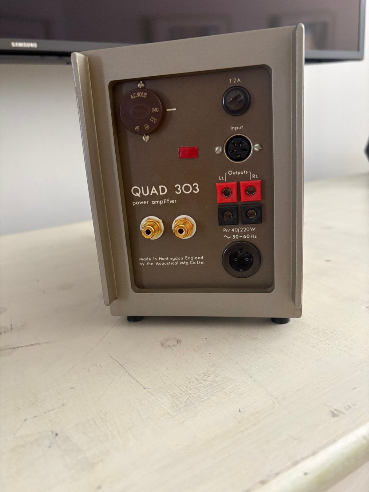 quad 303 Eindverserker mooie staat 325 euro, Overige merken, Ophalen of Verzenden, Minder dan 60 watt, Gebruikt