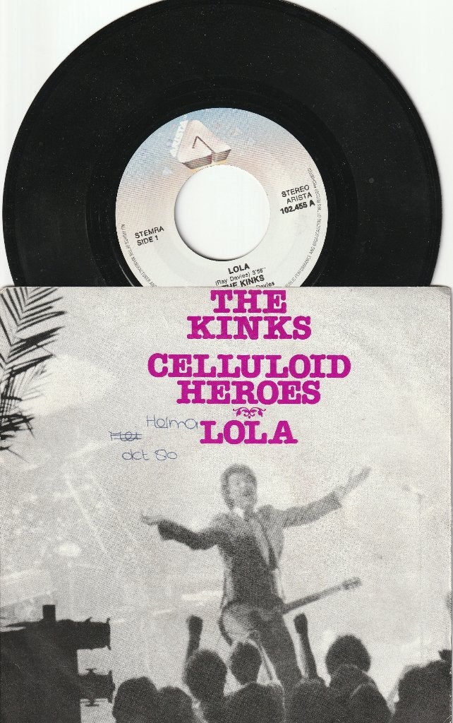 The Kinks - Lola & Celluloid Heroes -fotohoes ook VERZENDEN, Ophalen, Gebruikt, Pop
