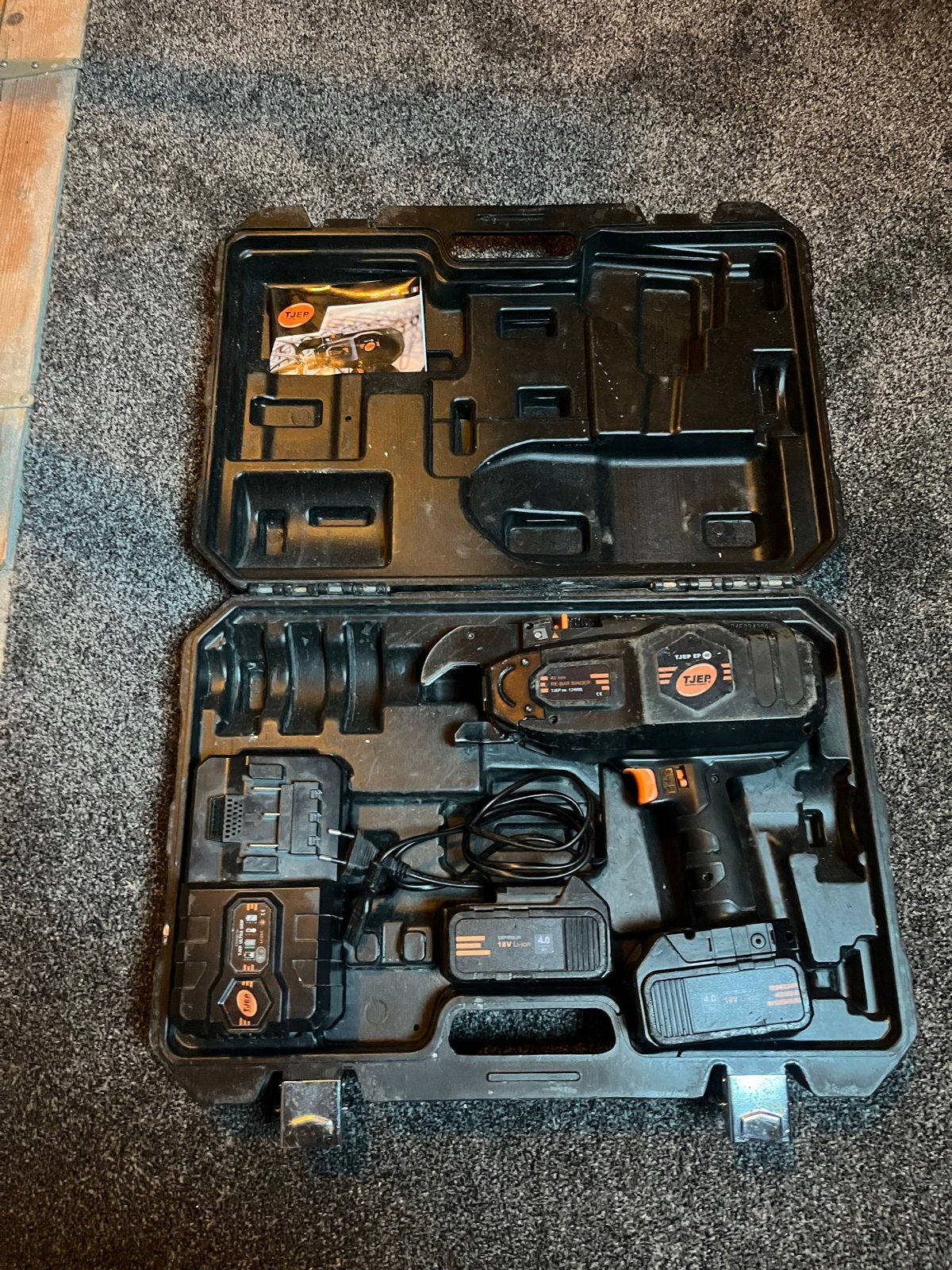 Tjep EP40 Vlechtmachine - Re-Bar Binder 40mm, Ophalen of Verzenden, Gebruikt