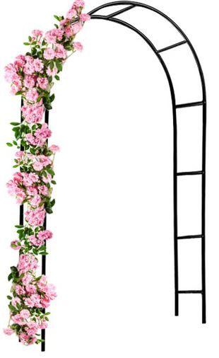 Rozenboog rozen boog tuinboog staal zwart GRATIS BEZORGD!, Tuin en Terras, Verzenden, Nieuw, Nvt, Sierhekwerk