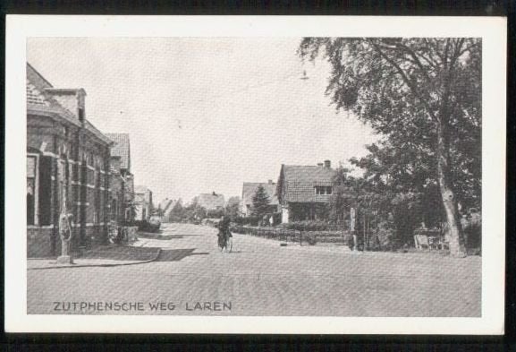 Laren Gld (nabij Lochem) - Zutphensche weg,, Verzenden, 1960 tot 1980, Ongelopen, Gelderland