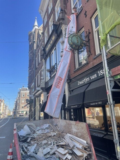 Stortkoker totaal 9 meter, Ophalen, Overige materialen, Gebruikt, 6 meter of meer