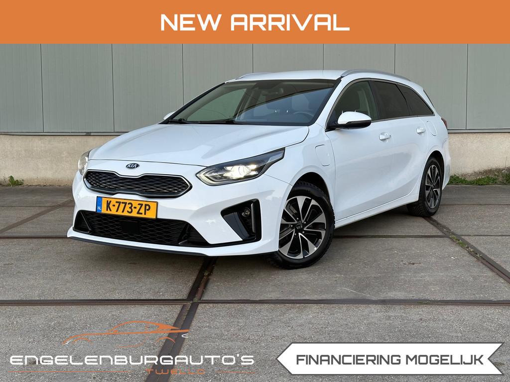 Kia Ceed Sportswagon 1.6 GDI PHEV DynamicPlusLine plug in!, 8 kWh, Gebruikt, Leder en Stof, Wit