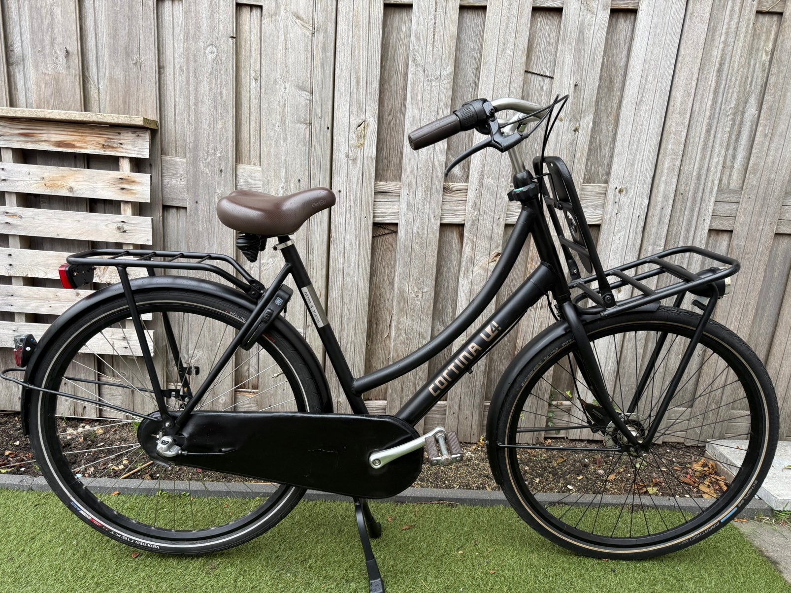 Mooie Cortina u4 original D57 28’’ dames/transportfiets, Fietsen en Brommers, Ophalen, Terugtraprem, Zo goed als nieuw, 50 tot 53 cm