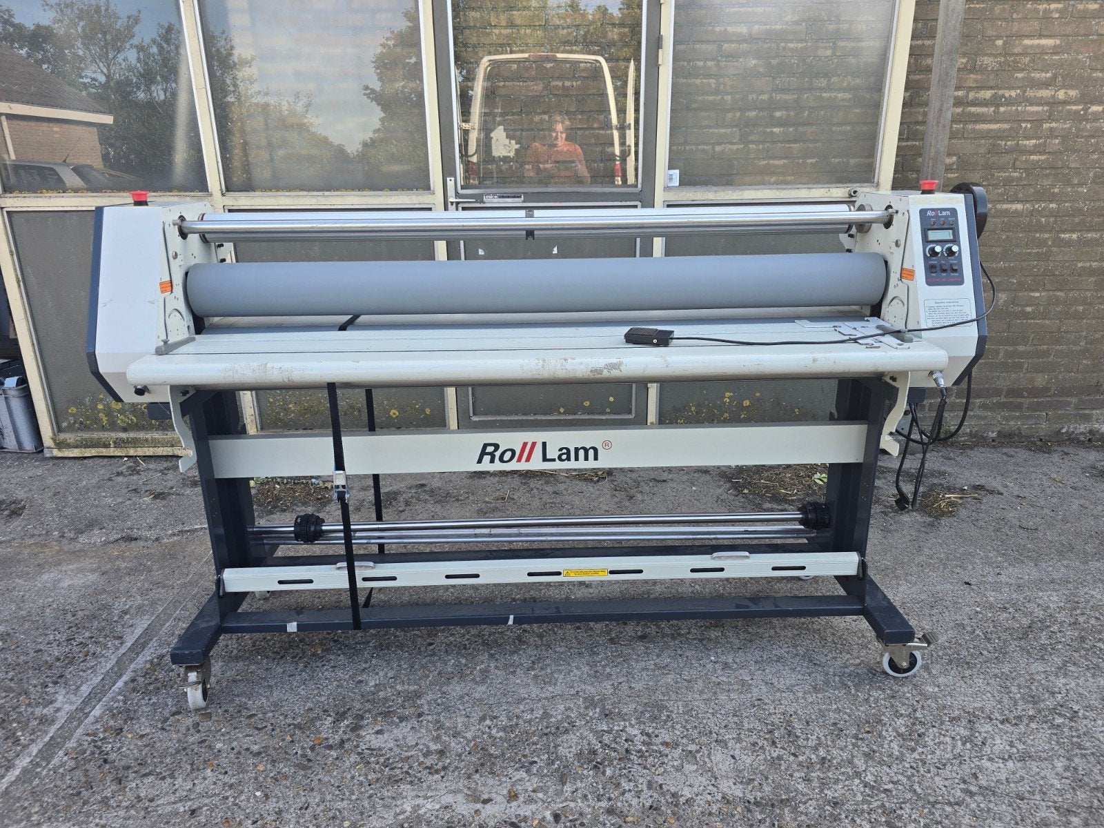 Professionele Roll Lam Grootformaat Laminator 160W, Ophalen