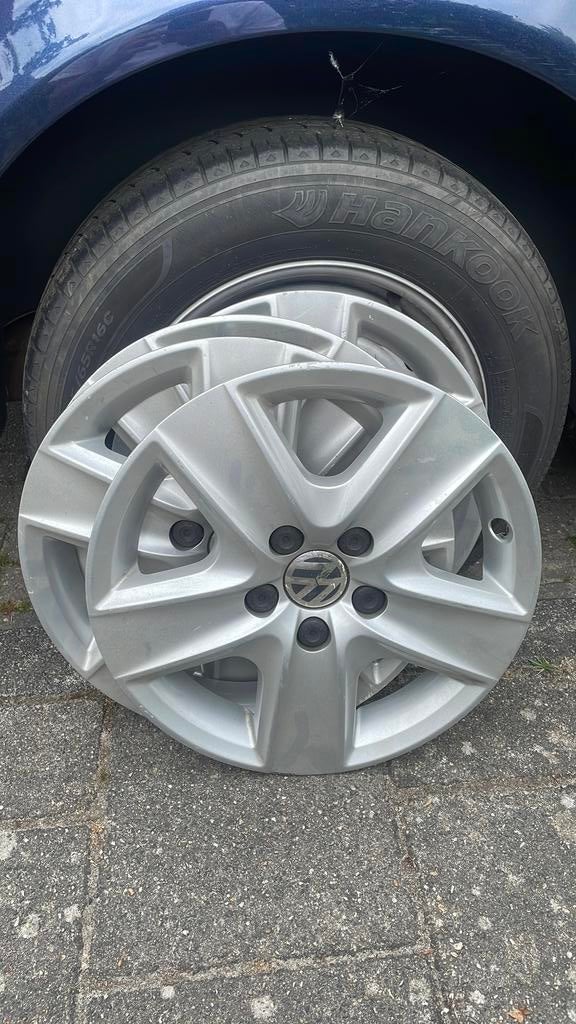 Vw 16 inch wieldoppen T5, Ophalen of Verzenden, Zo goed als nieuw