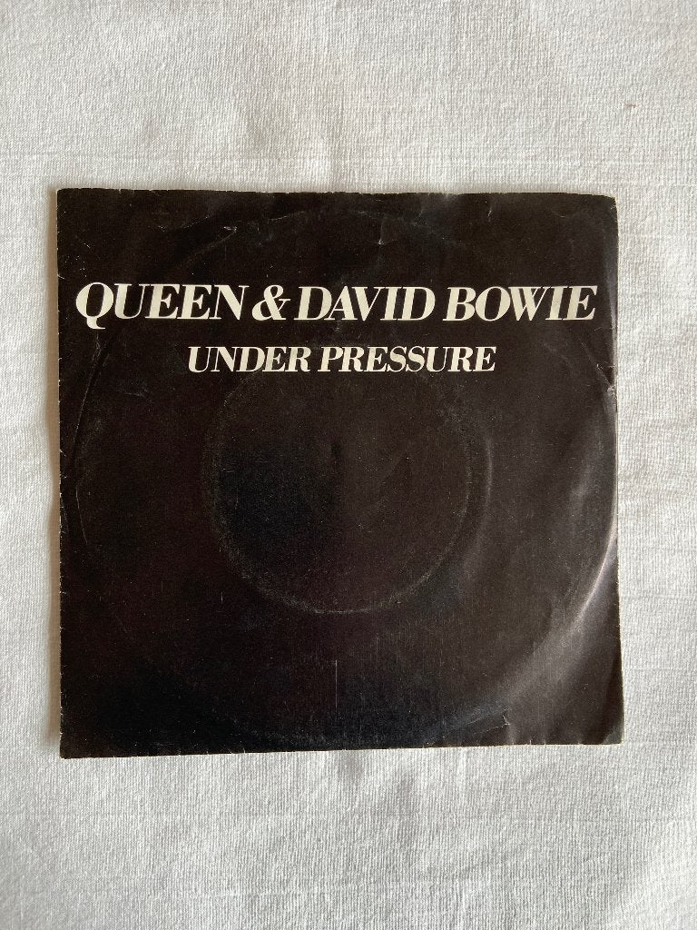 queen & David bowie - under pressure, Cd's en Dvd's, Vinyl Singles, Ophalen of Verzenden, Zo goed als nieuw, 7 inch, Pop