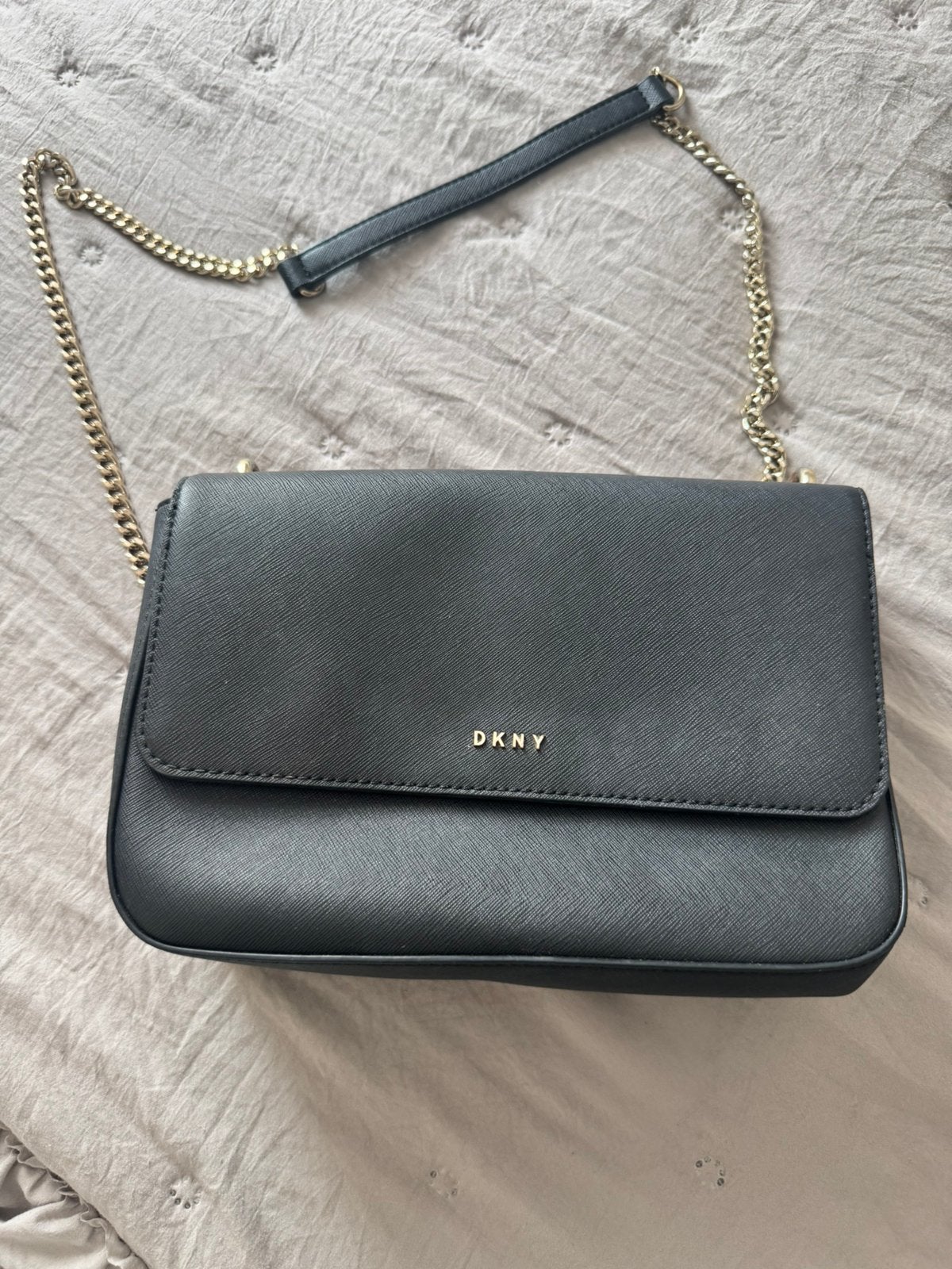 Dkny tas, Ophalen of Verzenden, Zo goed als nieuw, Zwart, Schoudertasje