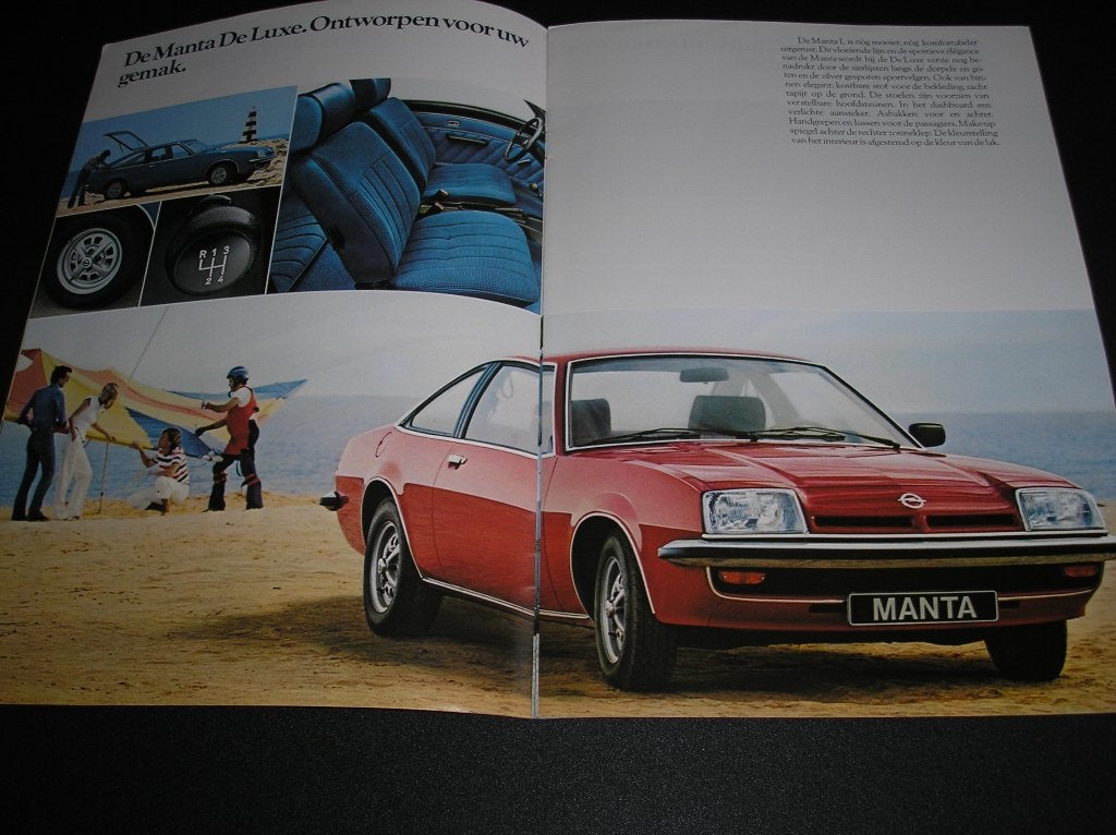 Opel Manta B, oktober 1978, Ophalen of Verzenden, Zo goed als nieuw, Opel