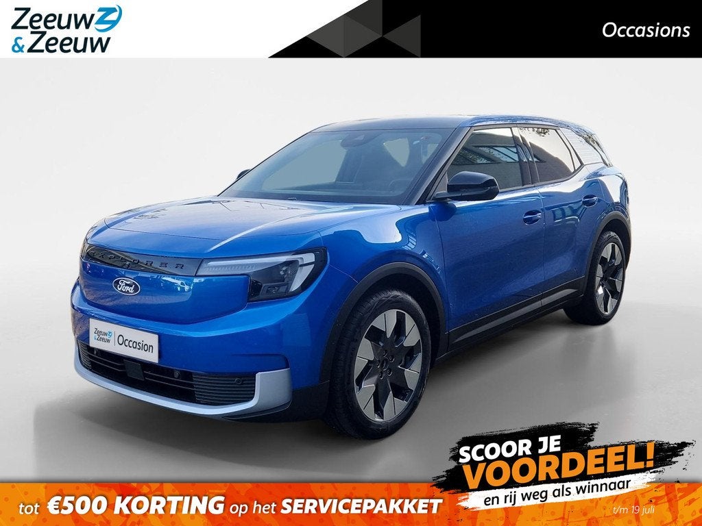 Ford Explorer Premium Extended Range RWD 77 kWh | Actiekorti, Auto's, Ford, Bedrijf, Te koop, Explorer, 360° camera, ABS, Achteruitrijcamera