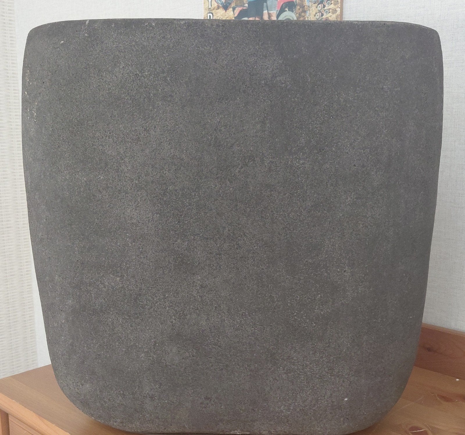 Stenen bloempotten, 45 cm hoog, Still collectie-achtig, Steen, Gebruikt, 40 cm of meer, Binnen