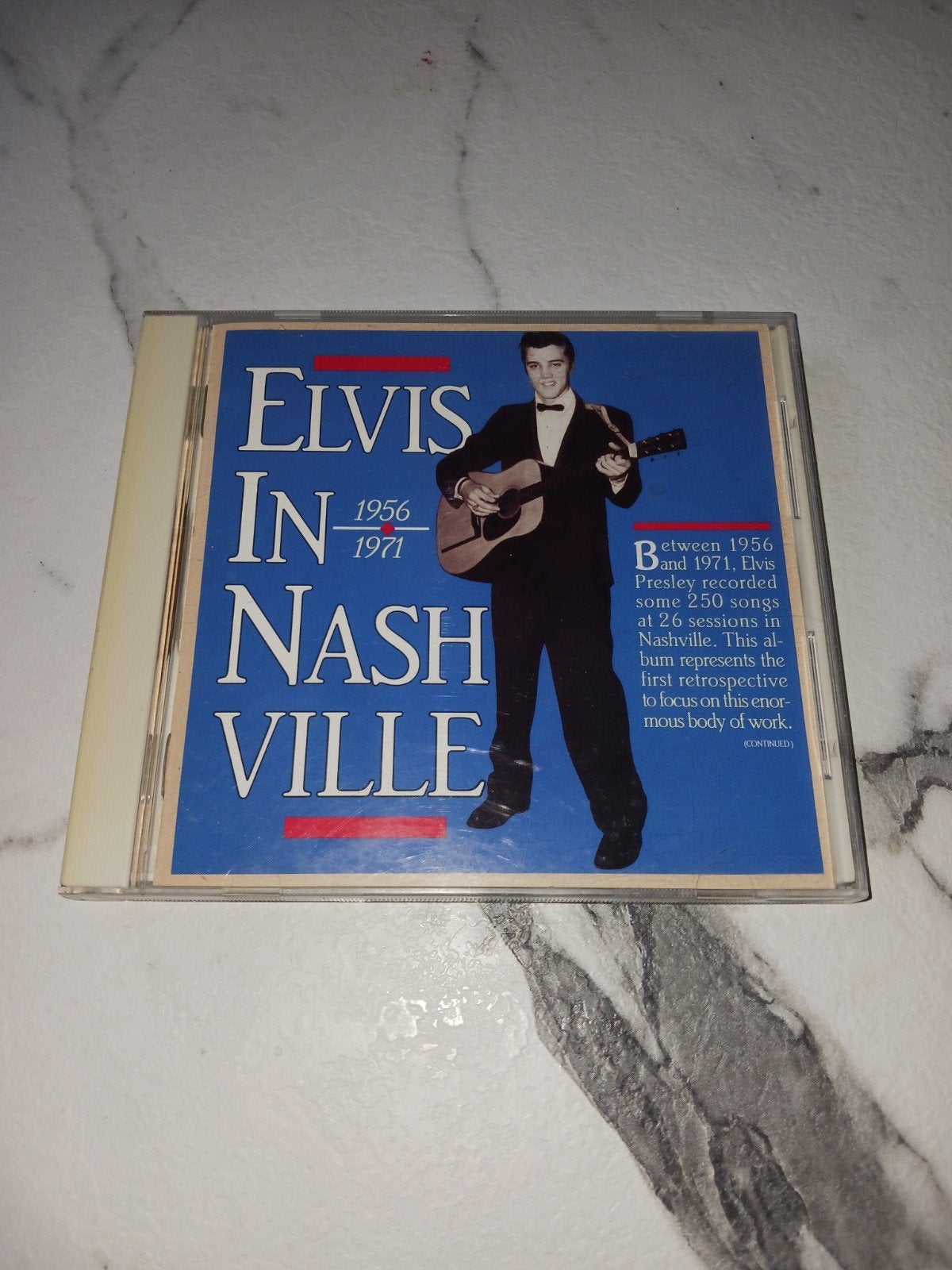 Elvis Presley - Elvis In Nashville CD (1956-1971), Ophalen of Verzenden, 1970 - 1979, Gebruikt