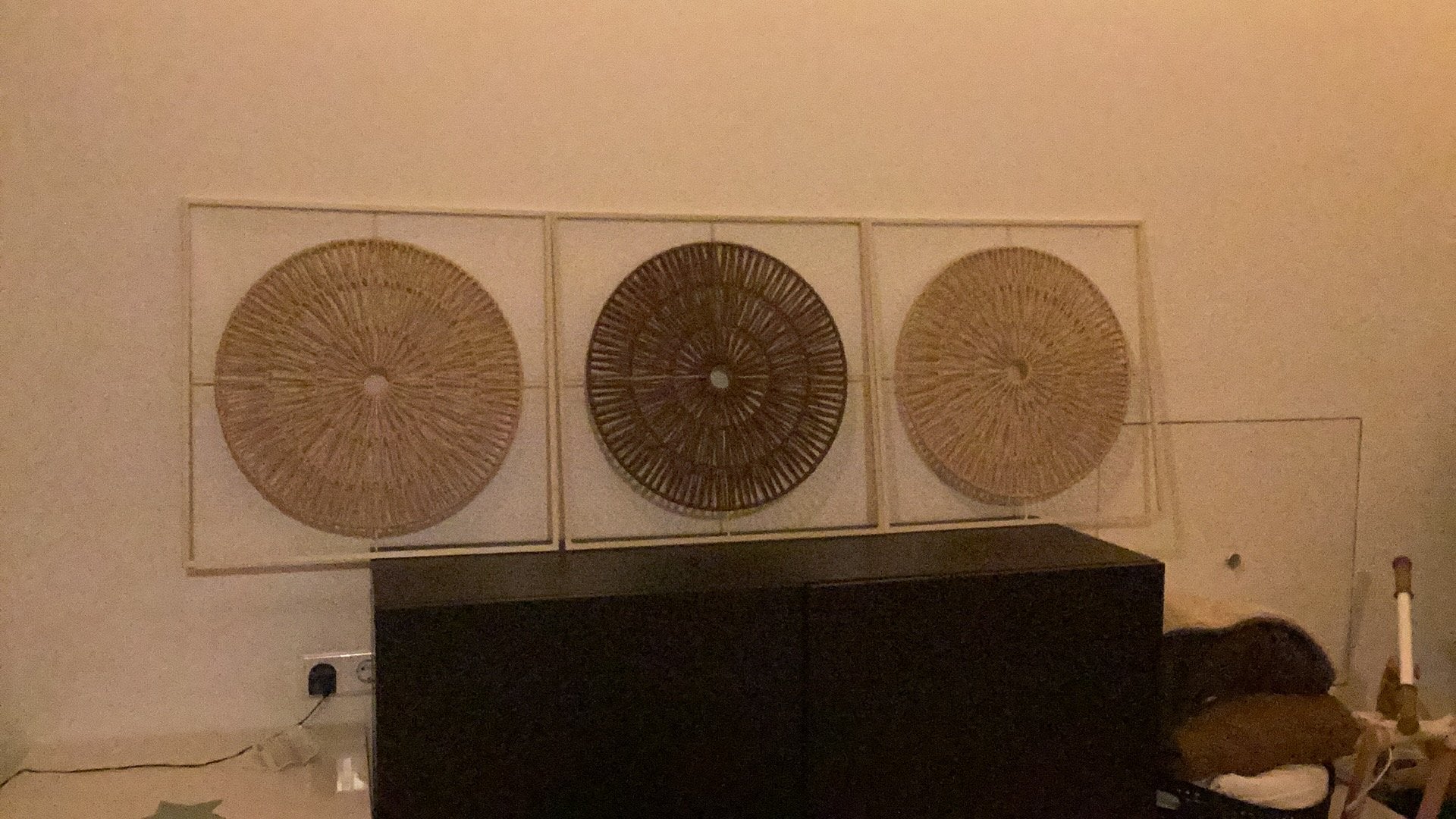 3 losse wand decoratie s, Tuin en Terras, Ophalen, Zo goed als nieuw