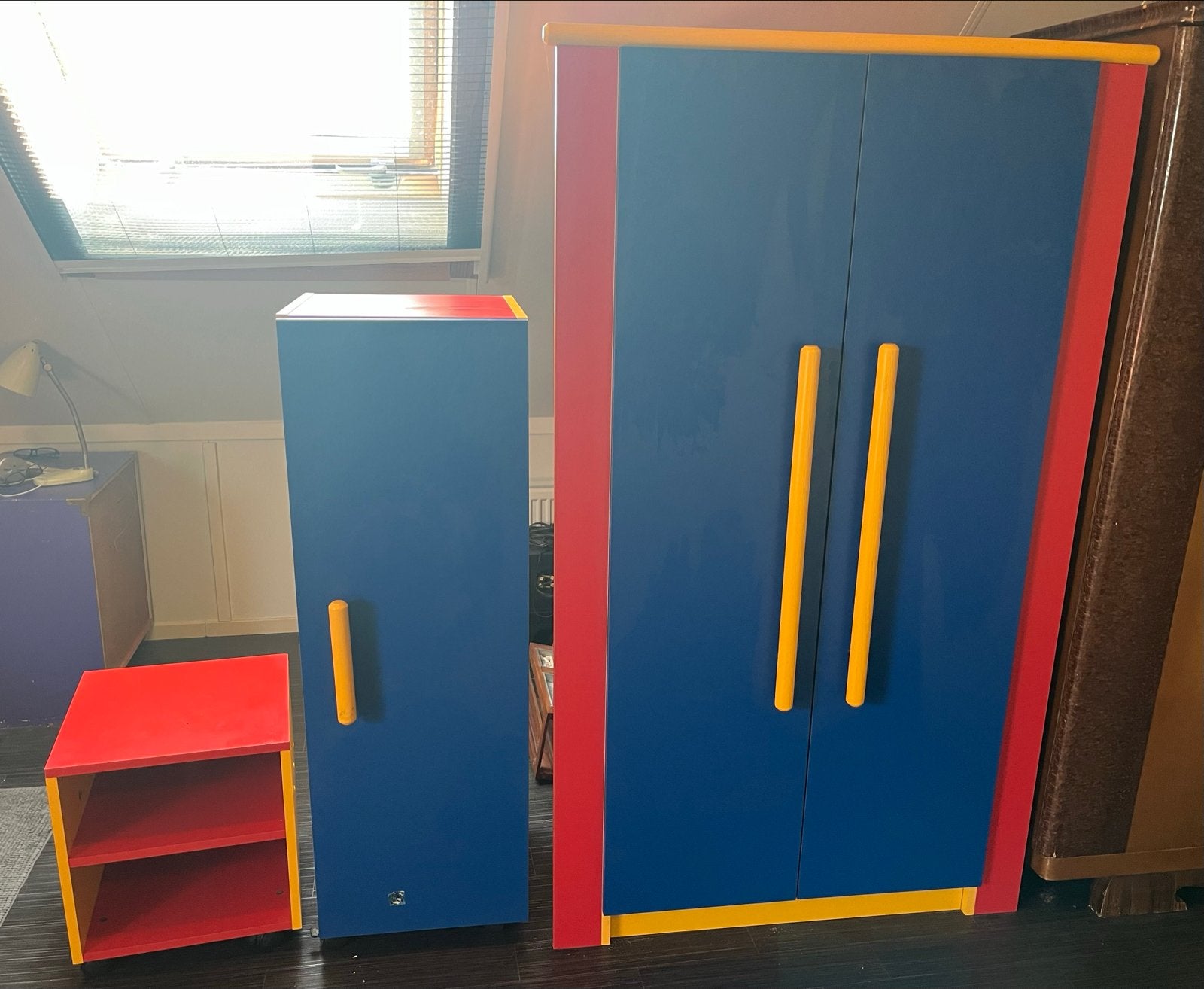 Set kinderkamer kasten - V&D kwaliteit, Ophalen, Gebruikt, Kast, 50 tot 70 cm