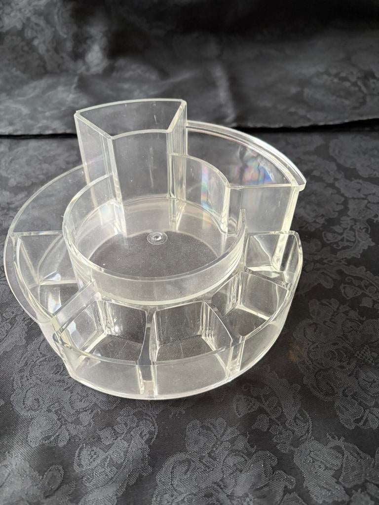 Ronde make up organizer, Overige kleuren, Gehele gezicht, Ophalen of Verzenden, Zo goed als nieuw