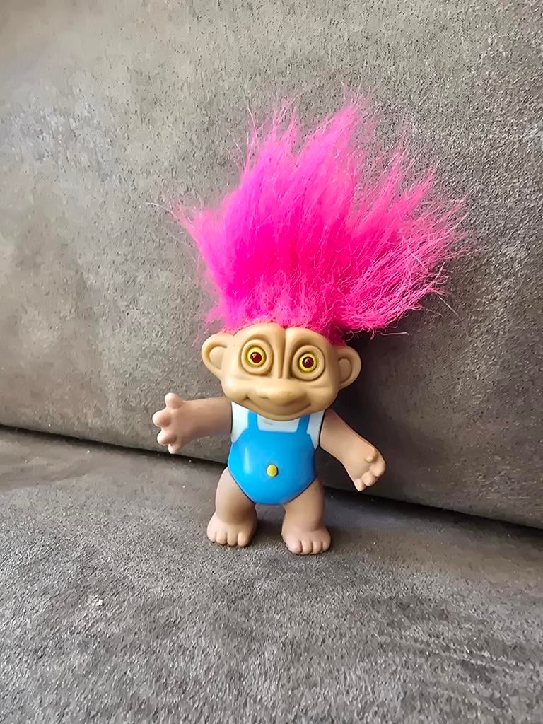 Vintage 1992 Soma Troll met roze haar - Goede staat, Ophalen of Verzenden, Zo goed als nieuw