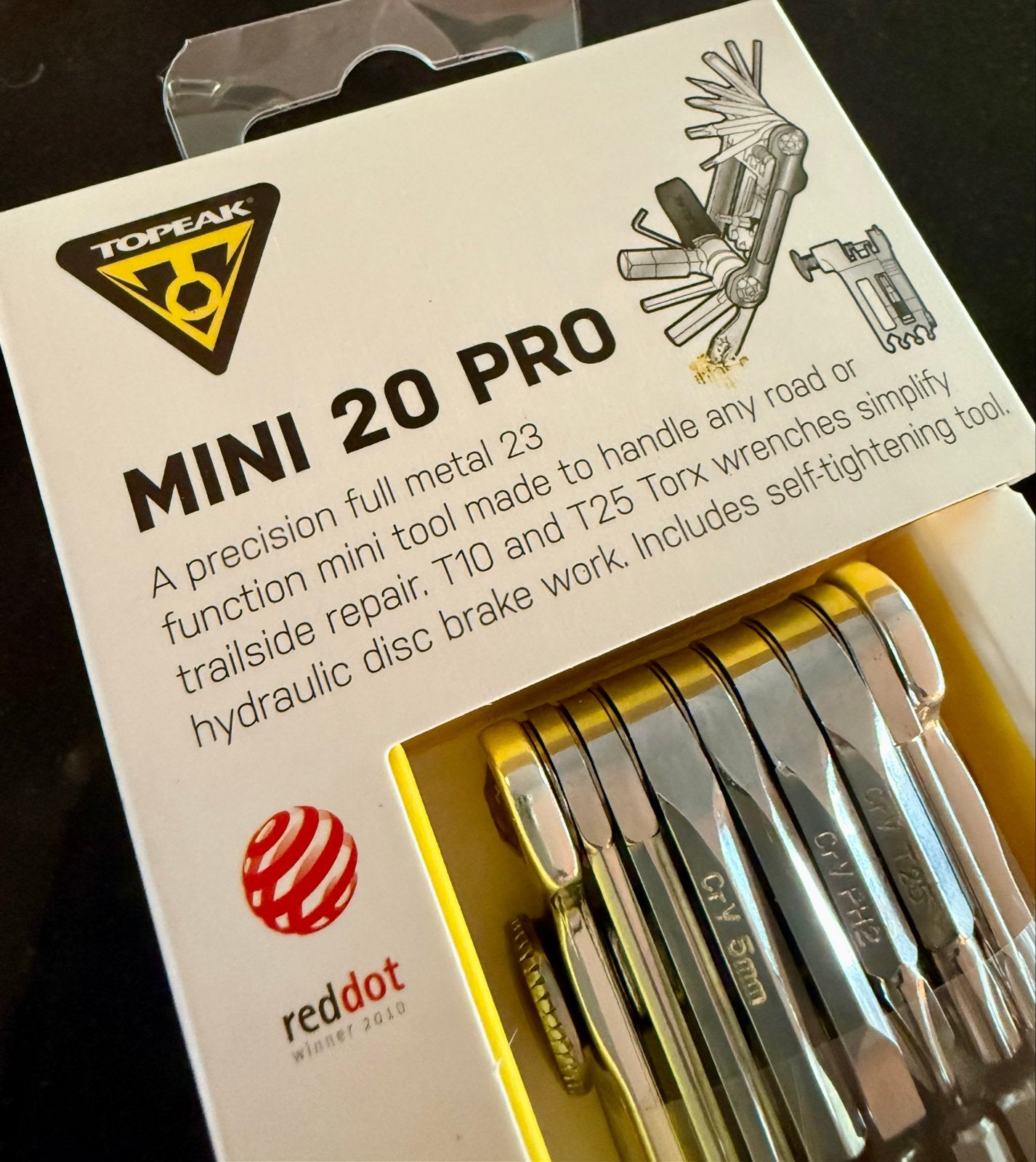 Topeak Mini Pro 20 - Splinternieuw in verpakking - Minitool, Ophalen of Verzenden, Nieuw, Overige typen, Staal