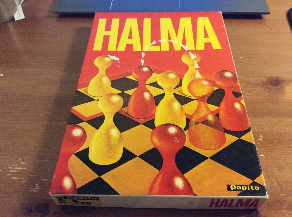 Halma. Bordspel van Papita., Een of twee spelers, Ophalen of Verzenden, Gebruikt, Papita