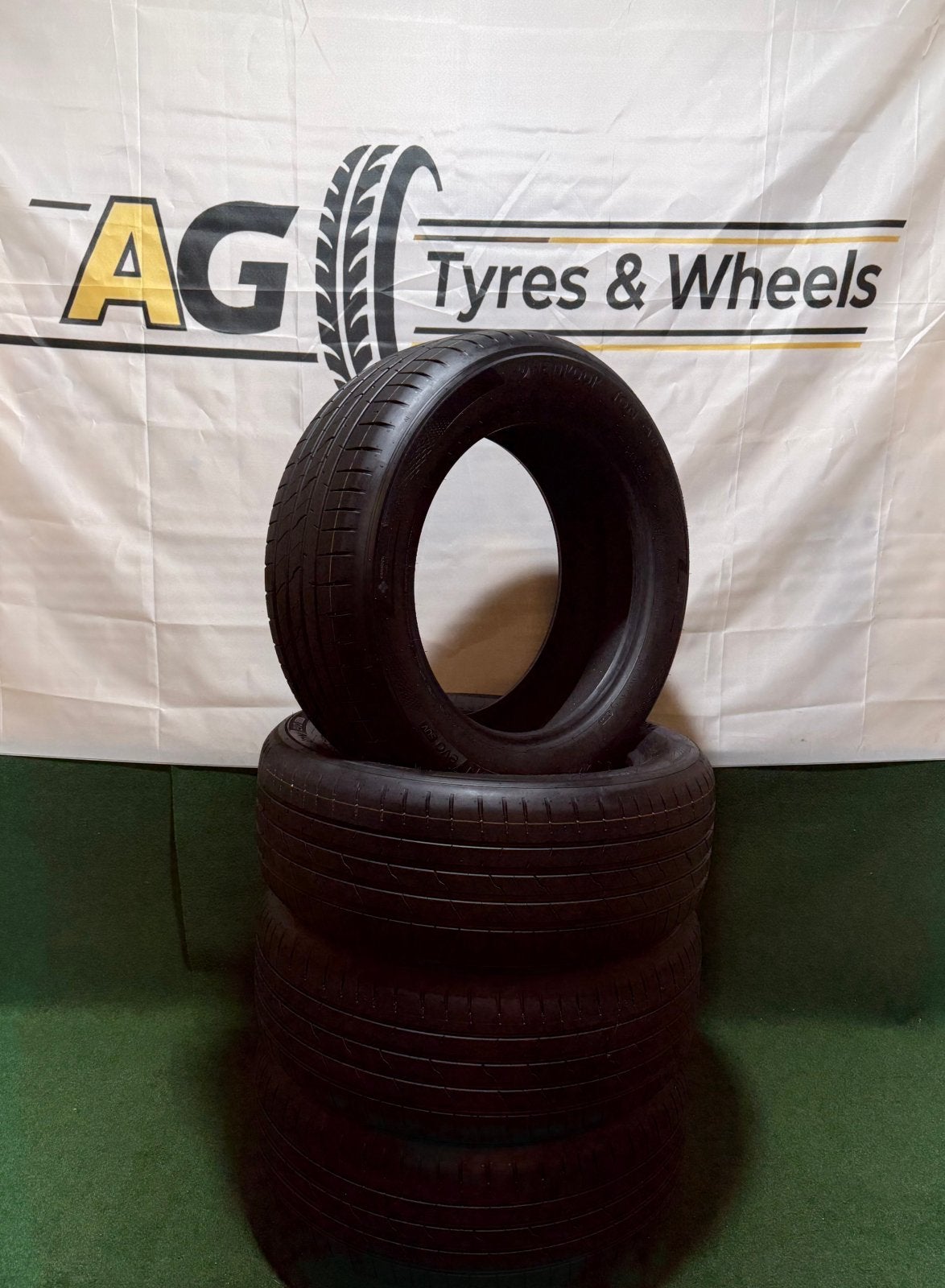 4x 235 55 R18 104W XL TO Hankook ion Evo SUV 235 55 18, 18 inch, Nieuw, Ophalen of Verzenden, 235 mm