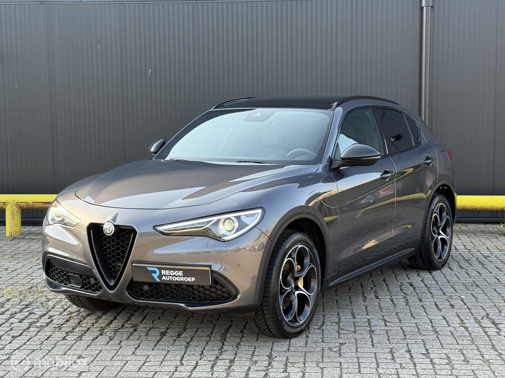 Alfa Romeo Stelvio 2.0 T AWD Sprint PERFORMANCE, Auto's, Euro 6, Leder, Bedrijf, Vierwielaandrijving