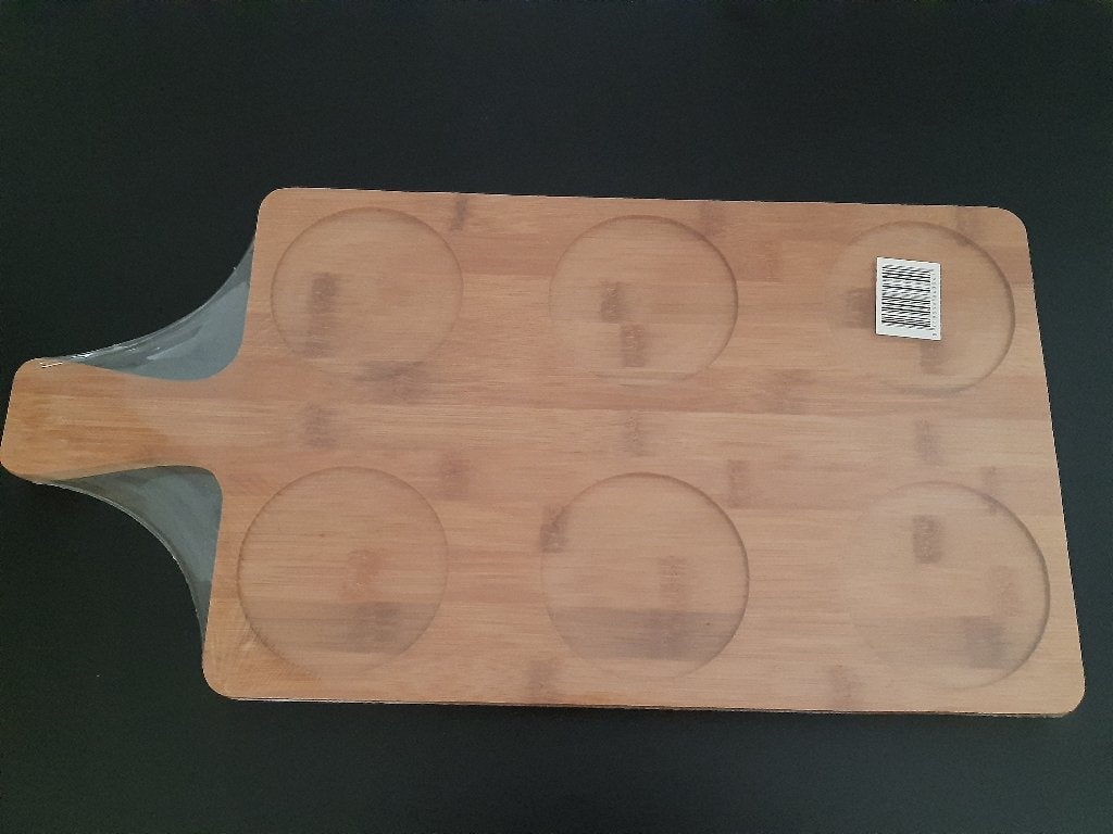 Snijplank / Tappasplank bamboe NIEUW, Hout, Snij-/serveerplank, Nieuw, Ophalen of Verzenden