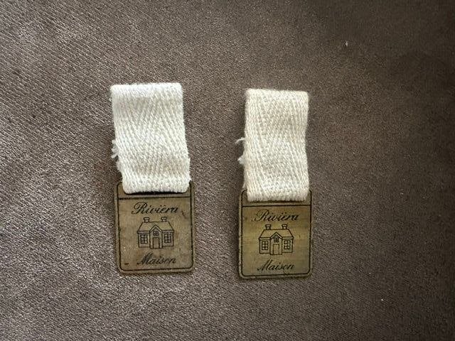 Riviera maison labels, Ophalen of Verzenden, Zo goed als nieuw