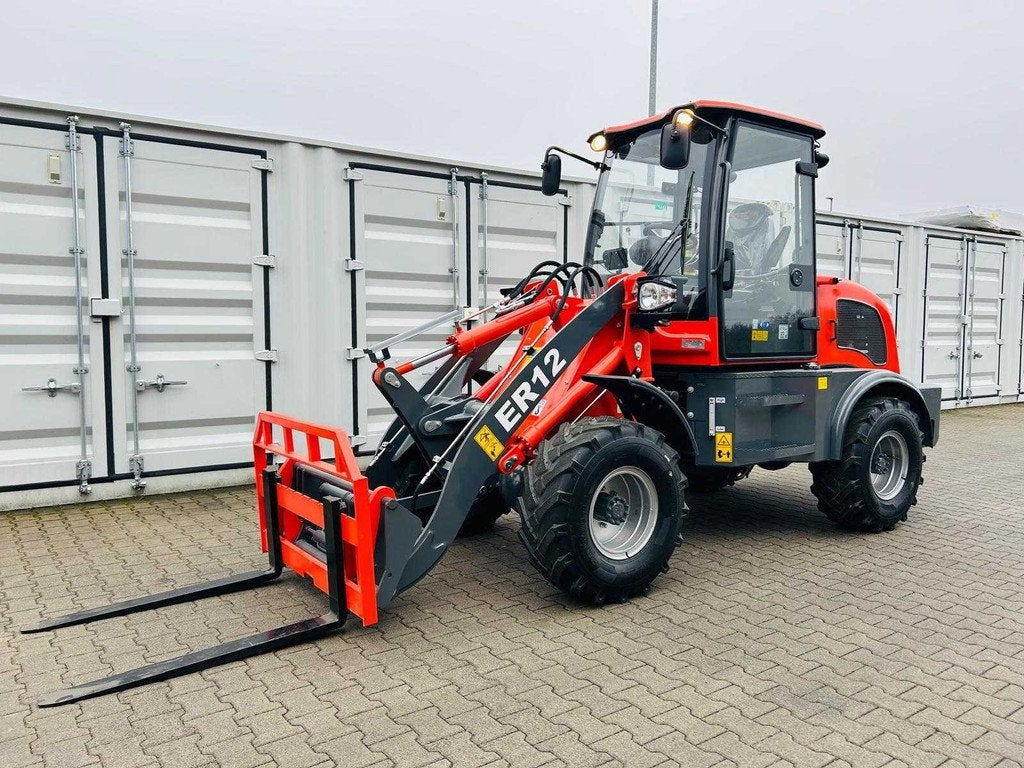 Everun - 2025 - ER12 - wiellader met snelwissel, Wiellader of Shovel