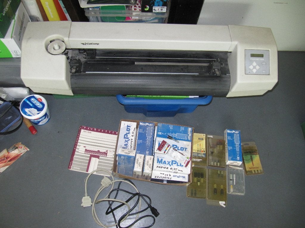 Calcomp A1 Plotter zonder Voet, Computers en Software, Printers, Ophalen, Gebruikt, Overige technieken, Calcomp