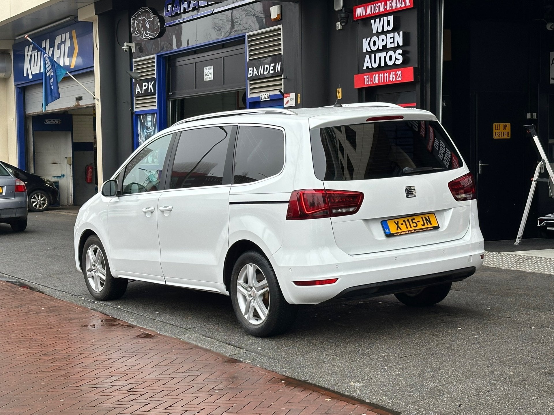 Seat Alhambra 1.4 TSI Style Aut Navi Camera 7 Persoons, Auto's, Seat, Euro 6, 4 cilinders, 150 pk, 7 stoelen