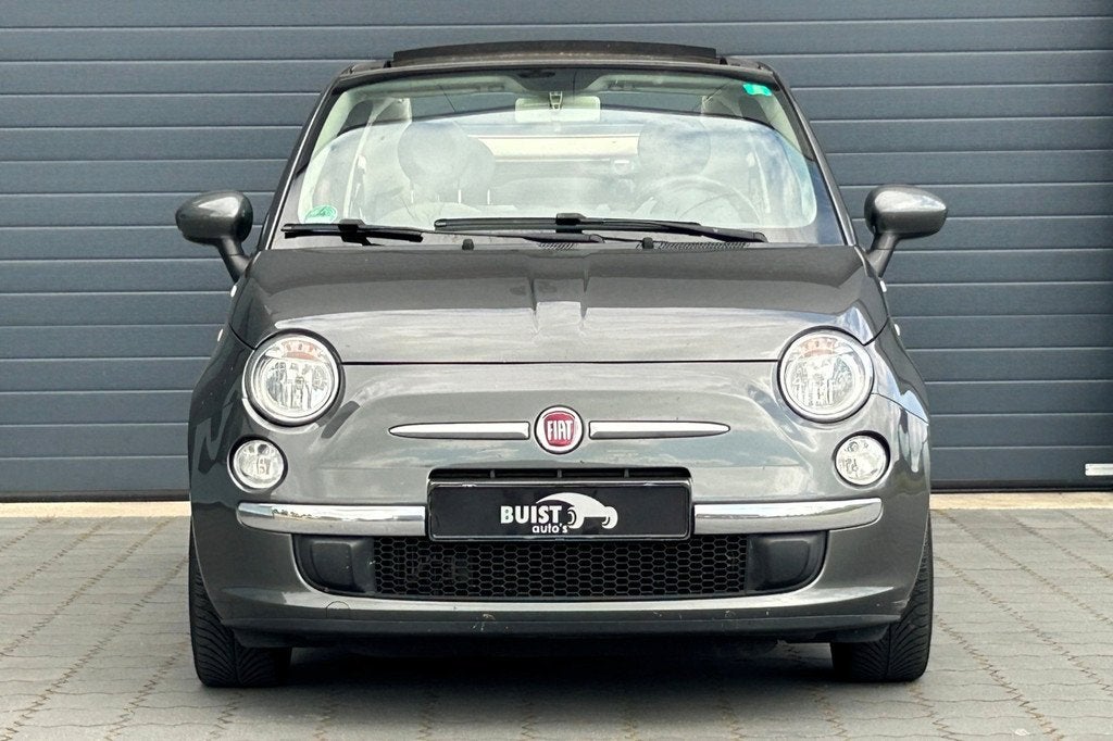Fiat 500C 0.9 TwinAir Lounge NL-auto! 1e eig.! (bj 2012), Euro 5, 86 pk, Gebruikt, Leder en Stof