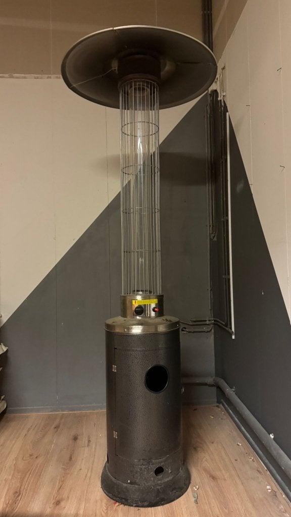 Terrasverwarmer, Tuin en Terras, Terrasverwarmers, Ophalen, Gebruikt, Gas, Vloer