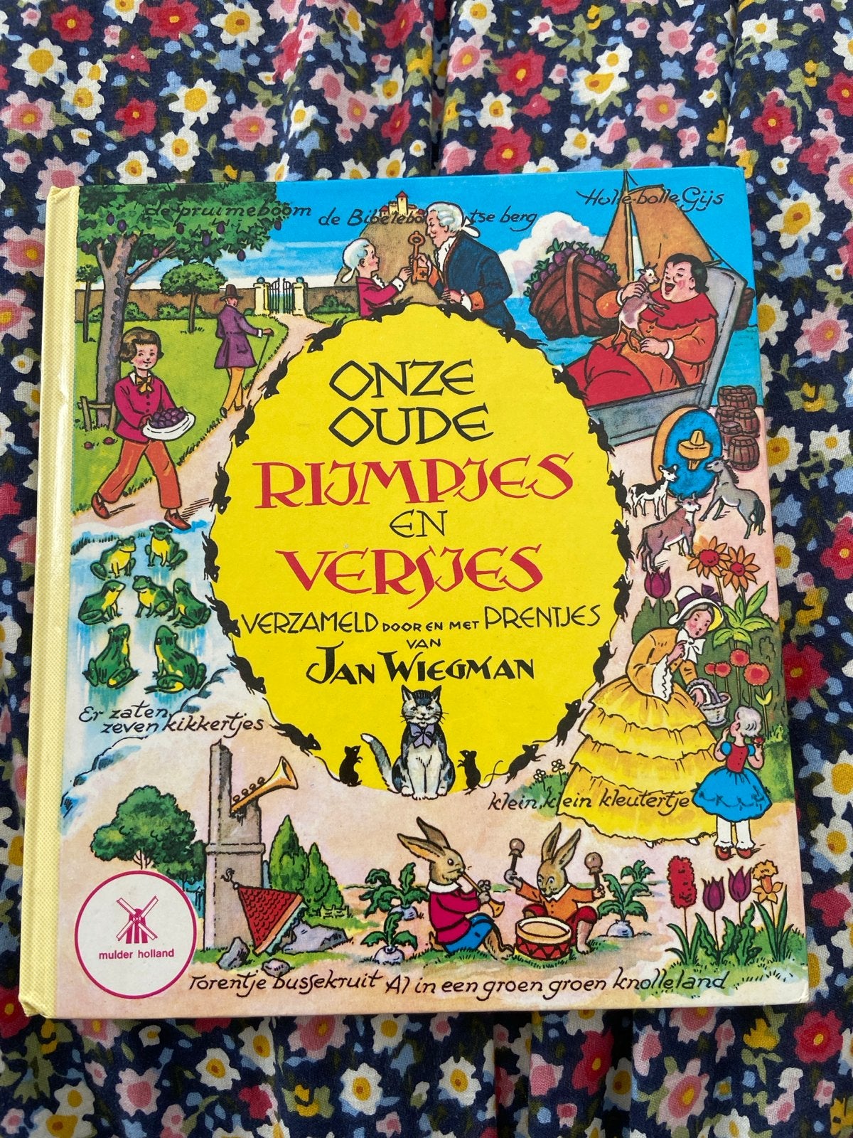 Onze Oude Rijmpjes en Versjes - Jan Wiegman, Boeken, Jongen of Meisje, Voorleesboek, Ophalen, Gelezen