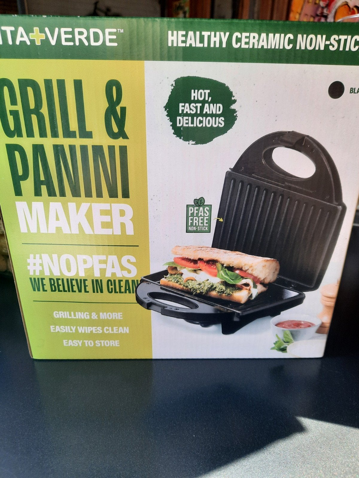 Grill & Panini Maker - PFAS-vrij, Witgoed en Apparatuur, Ophalen