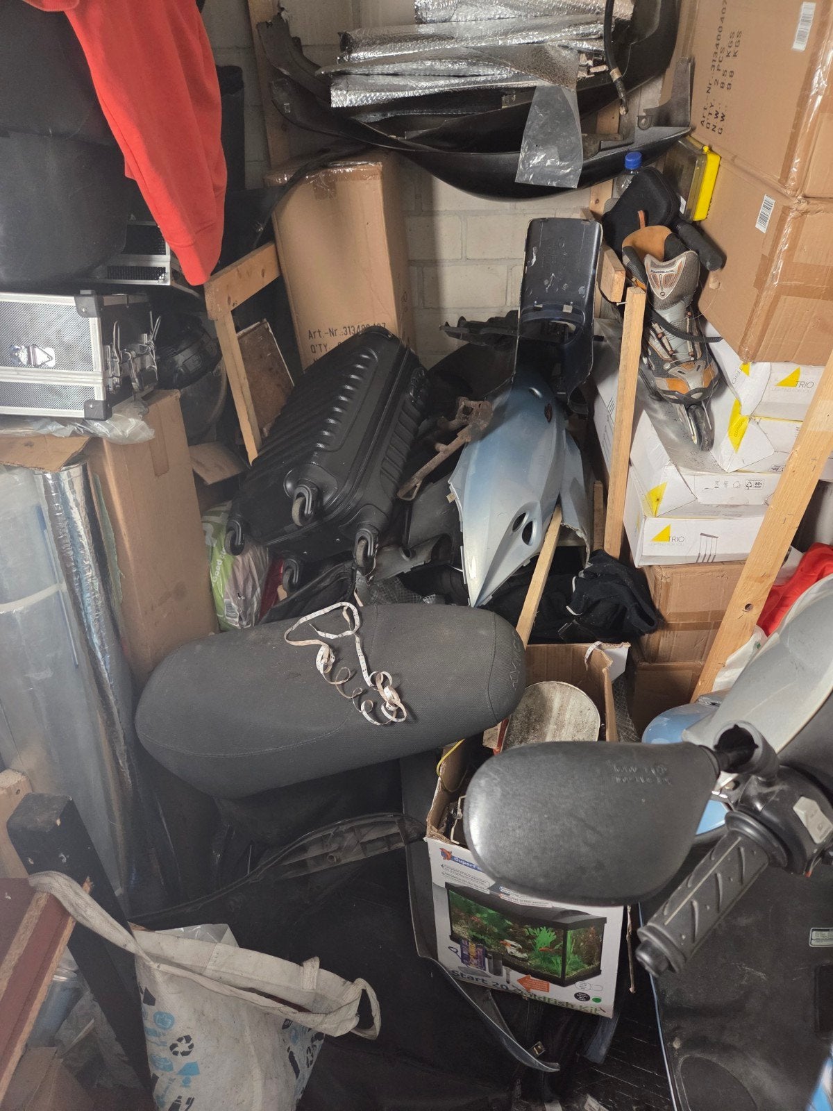 onderdelen en kappen kymco super 9, Ophalen of Verzenden, Gebruikt, Kymco