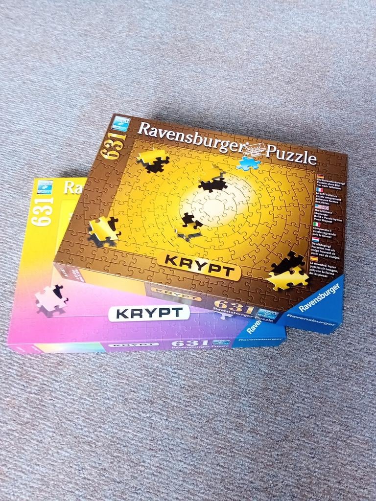 Ravensburger Krypt, Ophalen of Verzenden, 500 t/m 1500 stukjes