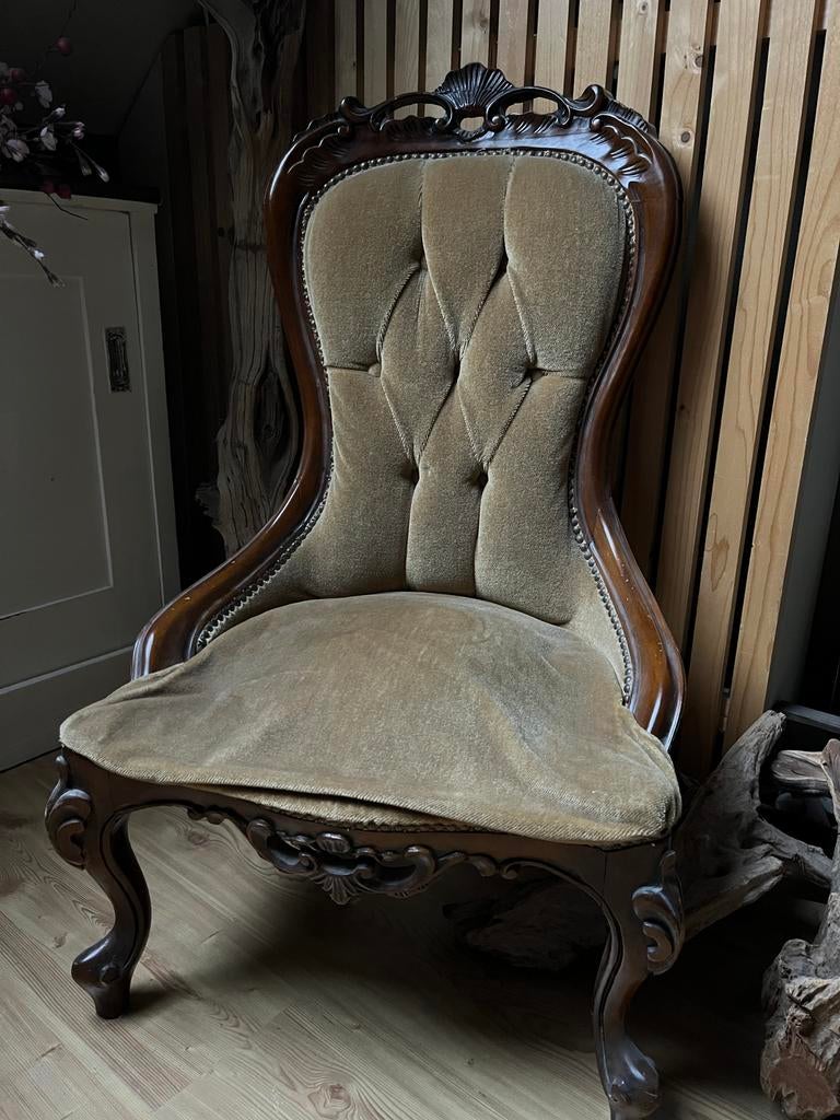 Brocante stoeltje, Antiek en Kunst, Ophalen
