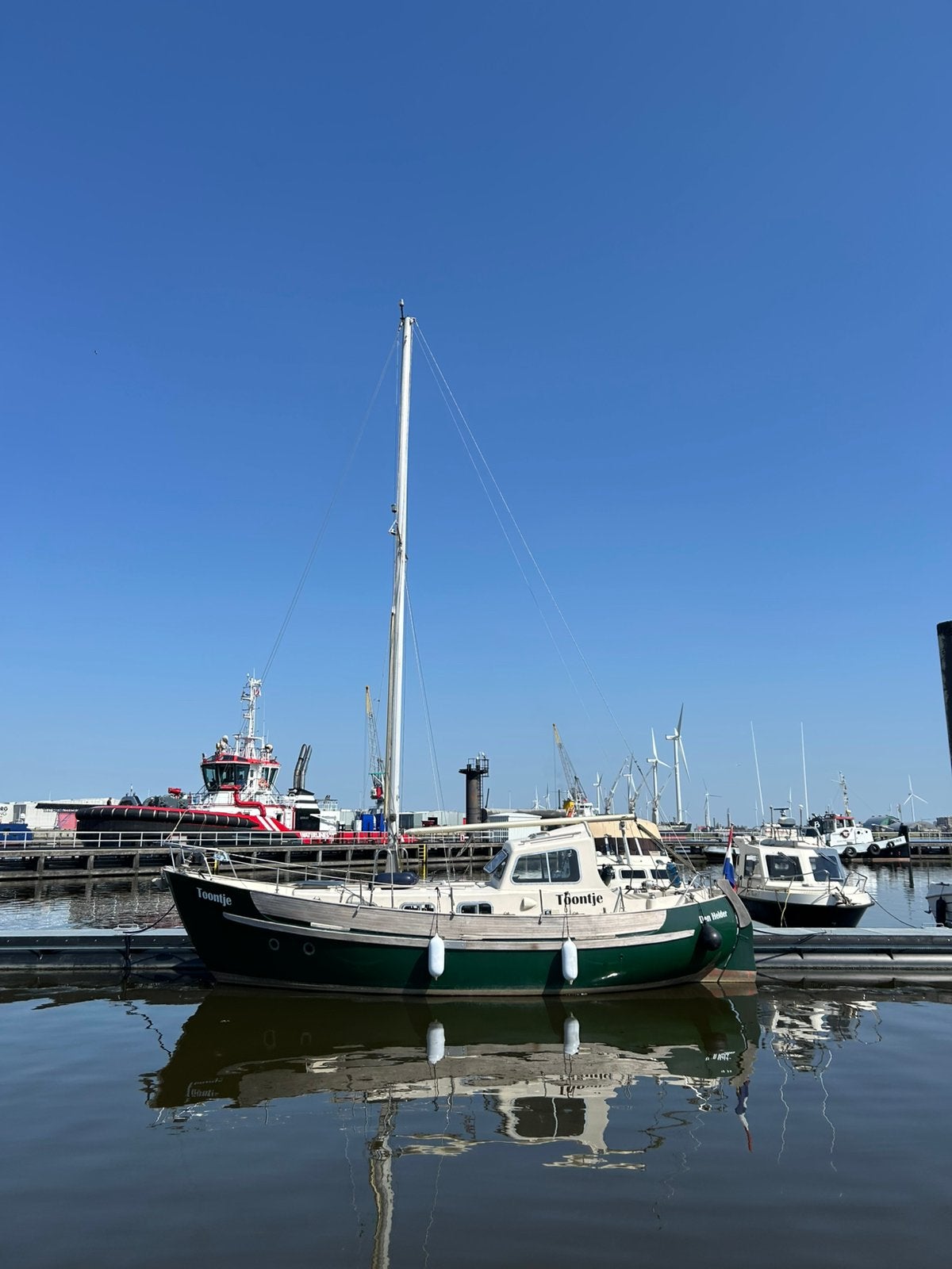 Motorsailor, Ophalen of Verzenden, Gebruikt, Polyester, Diesel