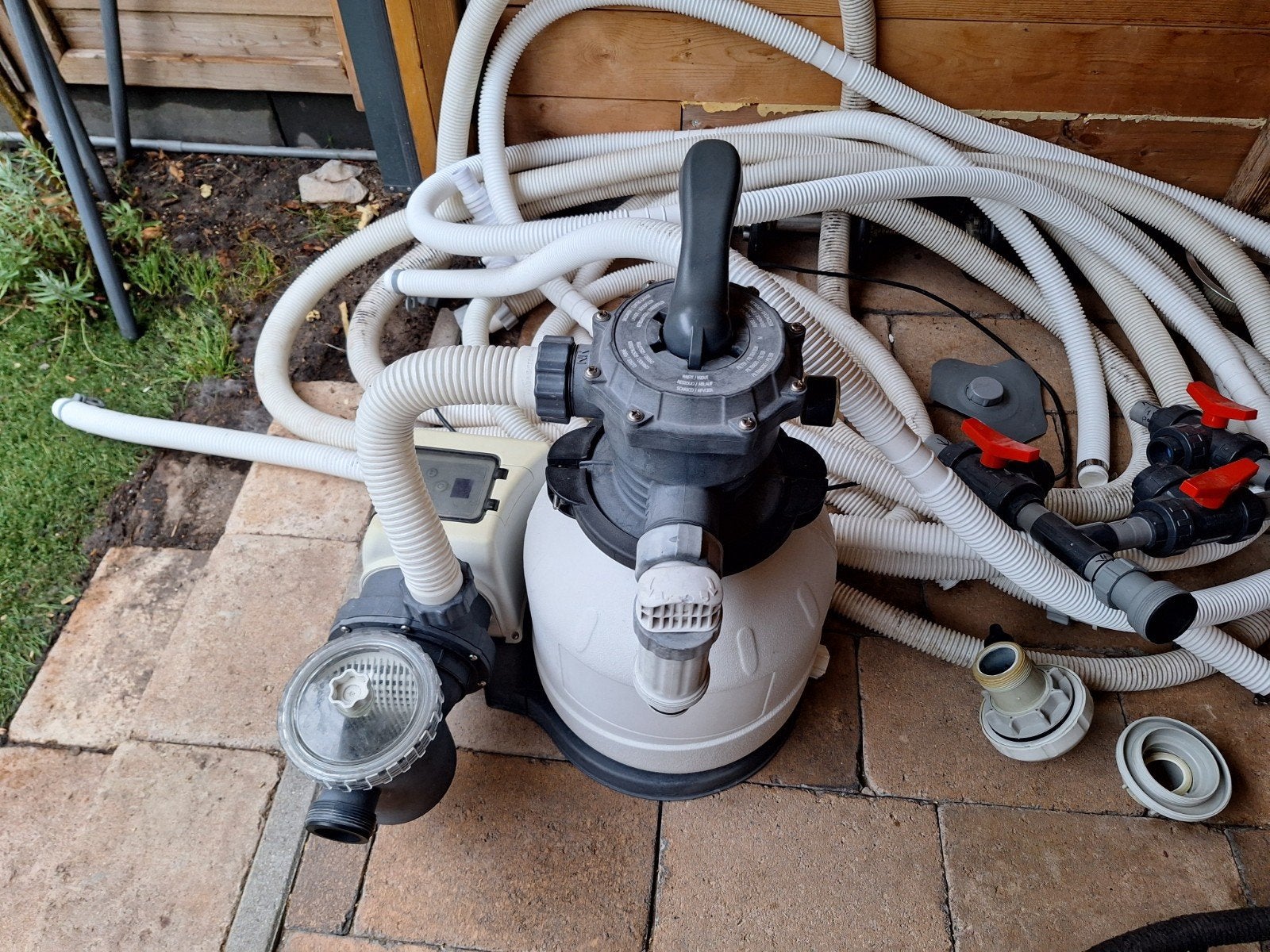 Zwembad zandfilter met pomp, Ophalen, Gebruikt, Filter