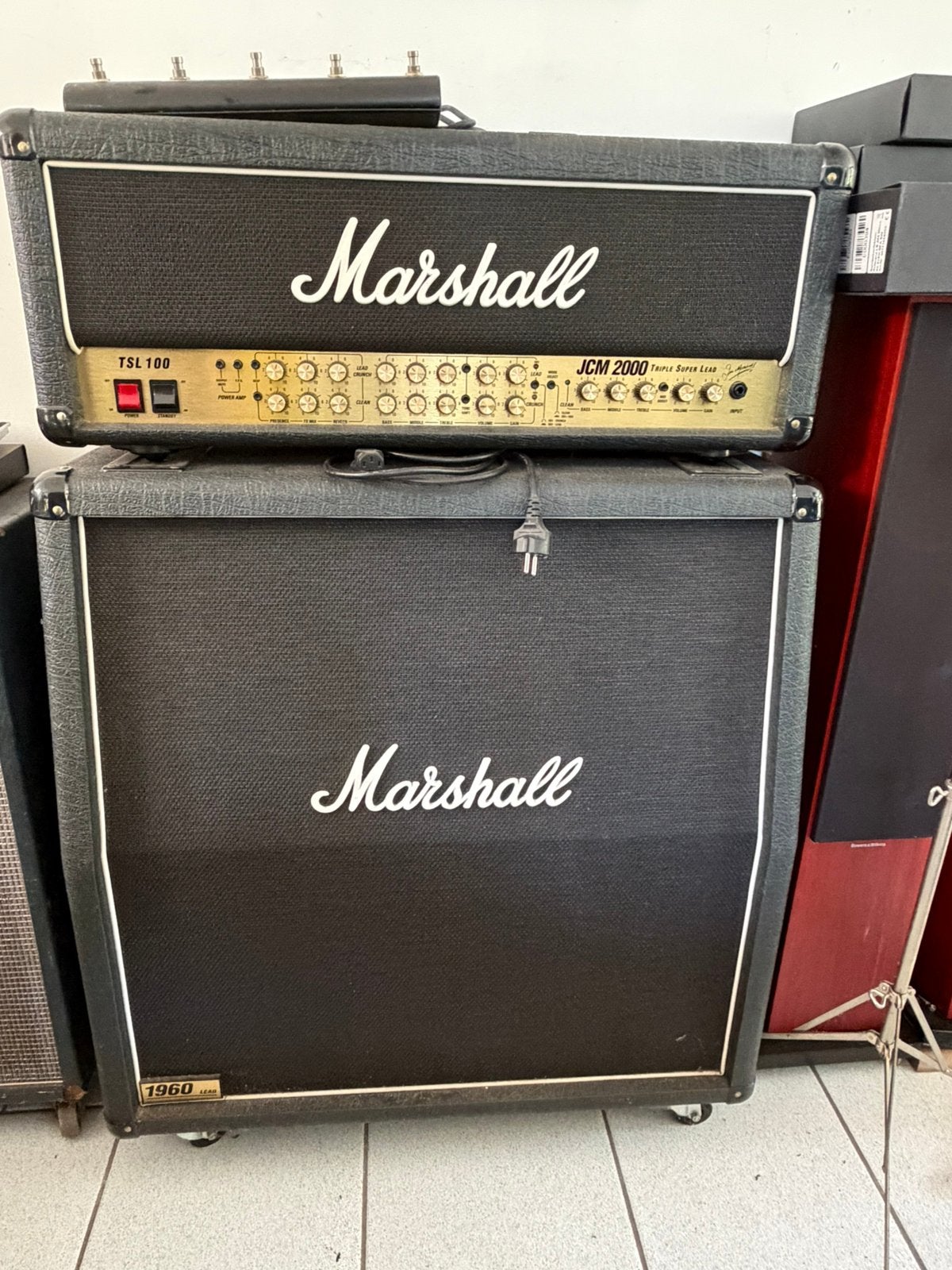 Marshall JCM2000 TSL100 + Marshall 1960A Lead 4x12 Stack, Muziek en Instrumenten, Ophalen, Zo goed als nieuw, 100 watt of meer