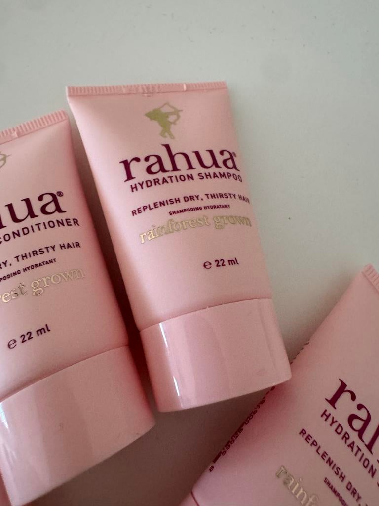 4x Rahua Hydration Shampoo en Conditioner 22 ml, Ophalen of Verzenden, Nieuw, Shampoo of Conditioner
