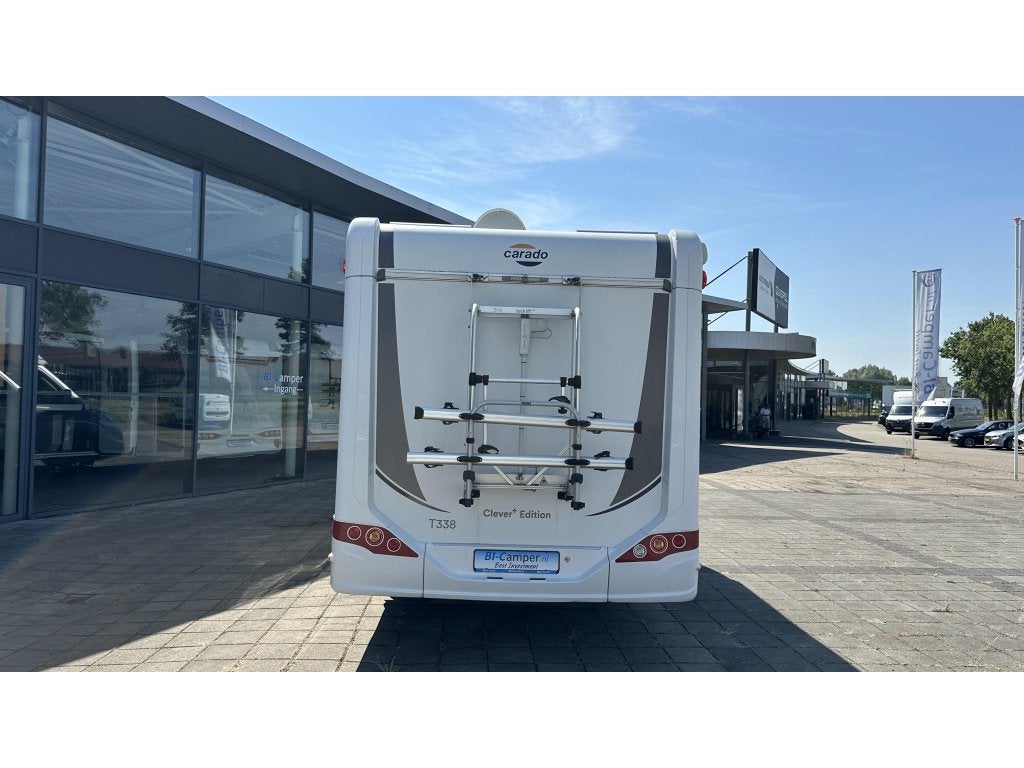 Carado Clever Plus Edition T 338 - Solar-Omvormer-Liftdrager, Caravans en Kamperen, Campers, Chemisch toilet, Ringverwarming, Tot en met 2