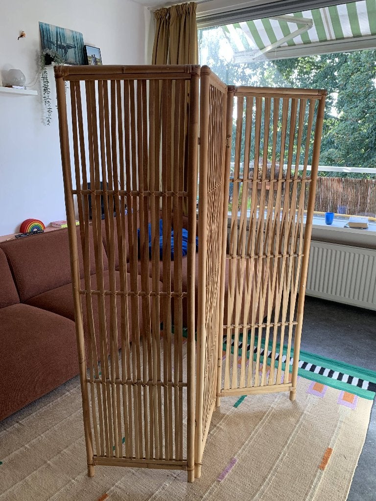 Kamerscherm bamboe, Huis en Inrichting, Ophalen, Gebruikt