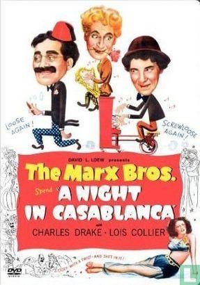 a night in casablanca ( the marx brothers ), Vanaf 16 jaar, 1980 tot heden, Ophalen of Verzenden, Zo goed als nieuw