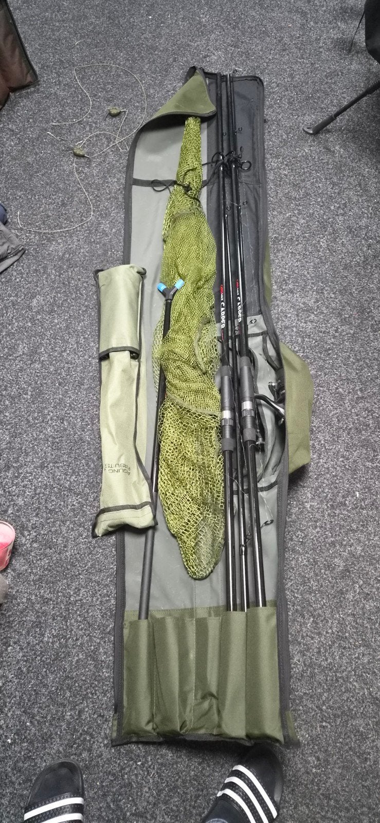 Karper Catchmax hengels incl molens., Ophalen, Gebruikt, Complete hengel