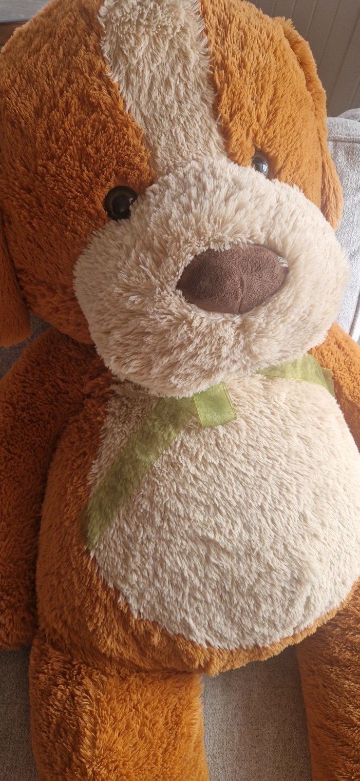 Knuffel hond 120cm, Ophalen of Verzenden, Zo goed als nieuw