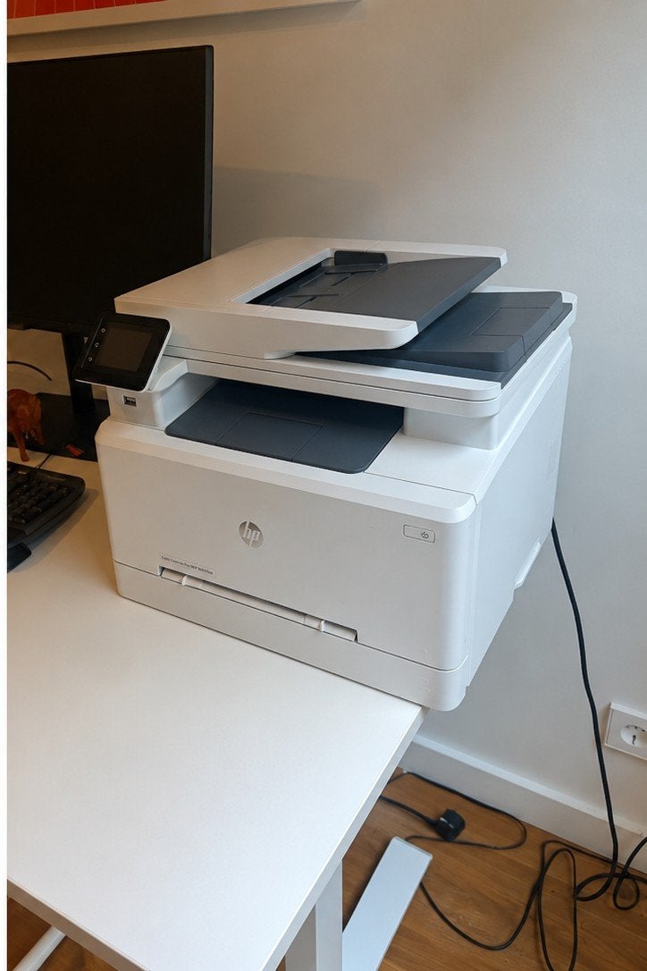 HP Color LaserJet Pro MFP M281fdw All-in-One Printer, Ophalen, All-in-one, Draadloos, Zo goed als nieuw