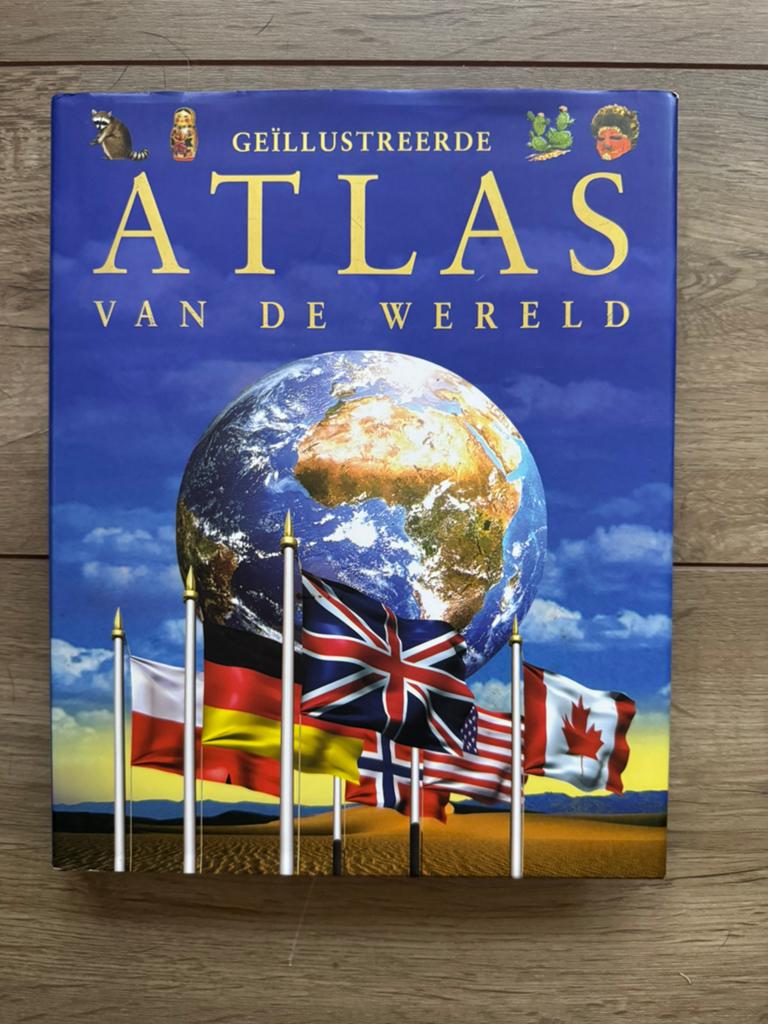 Geillustreerde Atlas van de Wereld, Ophalen of Verzenden, Zo goed als nieuw, Wereld, Overige atlassen